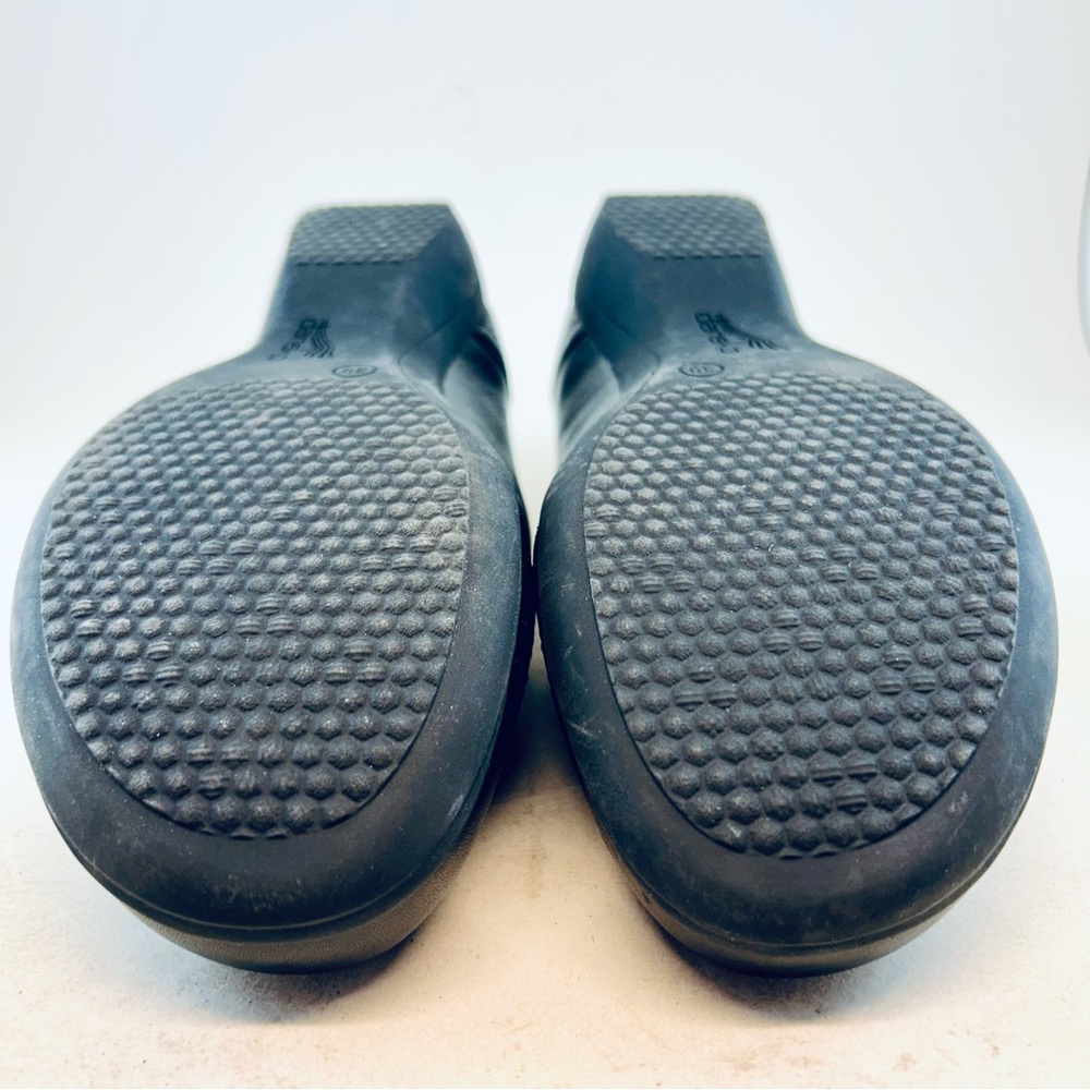Dansko Black Milled Nappa Franny Adjustable Slip On Loafers EU 39 8.5 9 - Picture 10 of 11